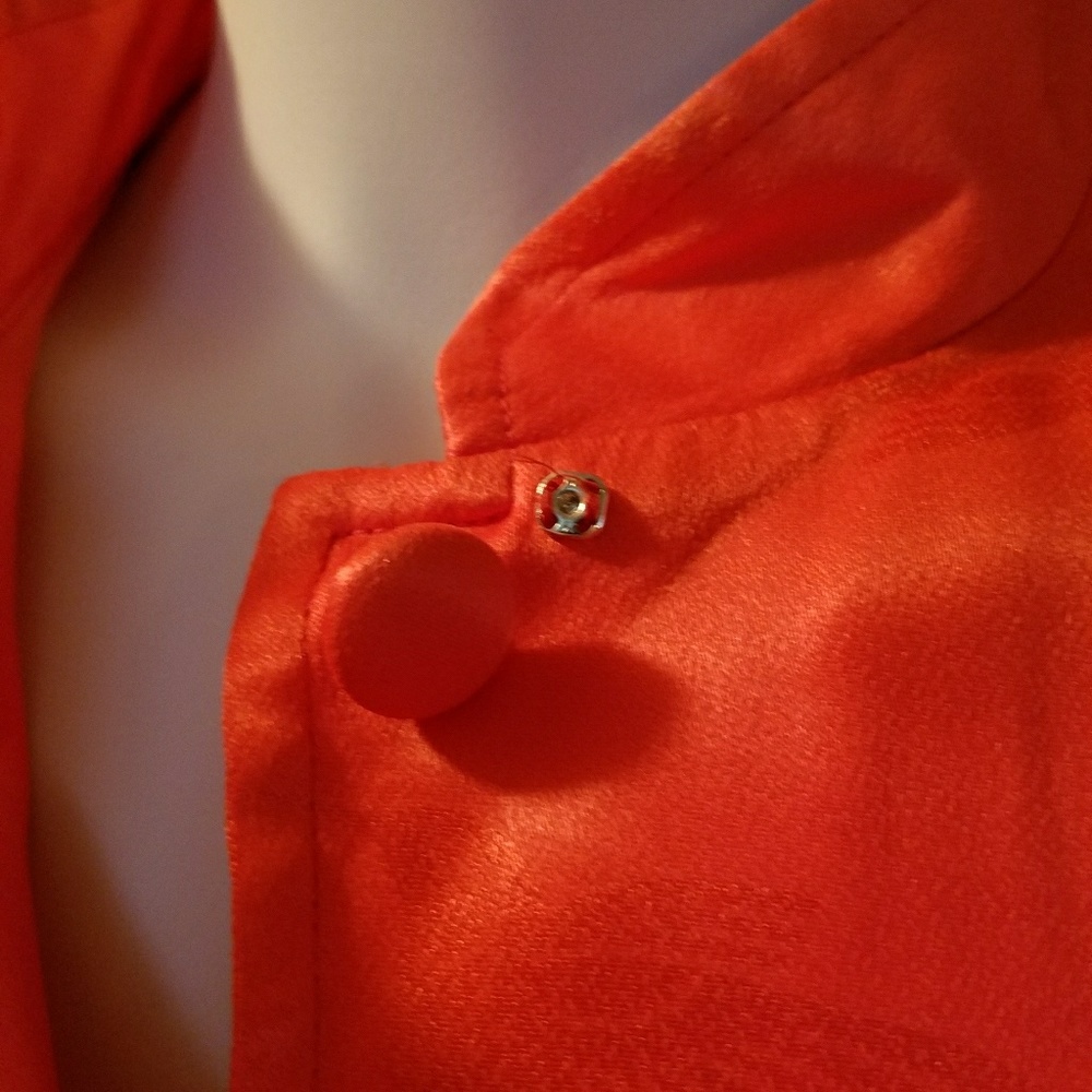 Beautiful sateen Asian-inspired jacket by The Gathering (Sears)